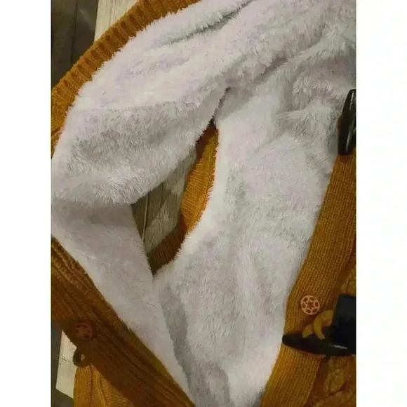 ZenLily Women's Clay Hooded Vest Sweater Size M Casual Fisherman Old Money - Picture 13 of 15